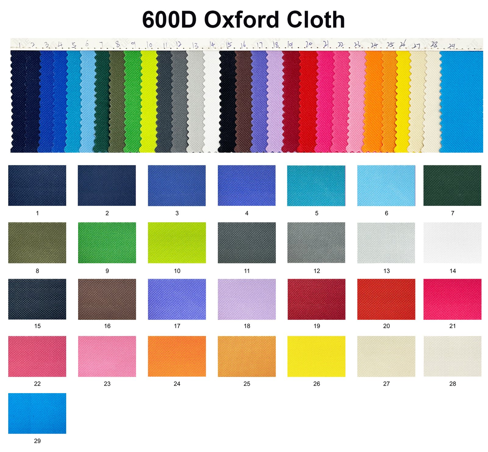 600D Oxford Cloth