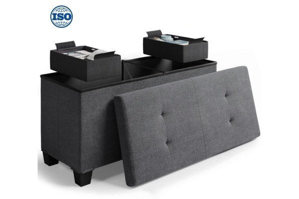 foldable storage ottomans