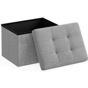 foldable storage ottomans