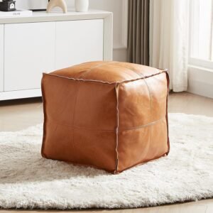 how to make ottoman pouf