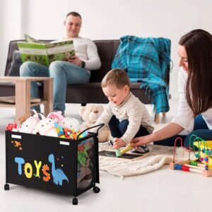 how to organize toys in the living room