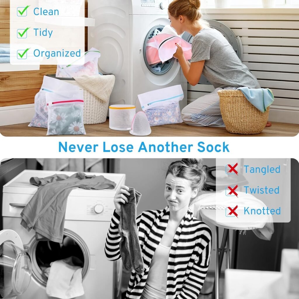 how to use a mesh laundry bag