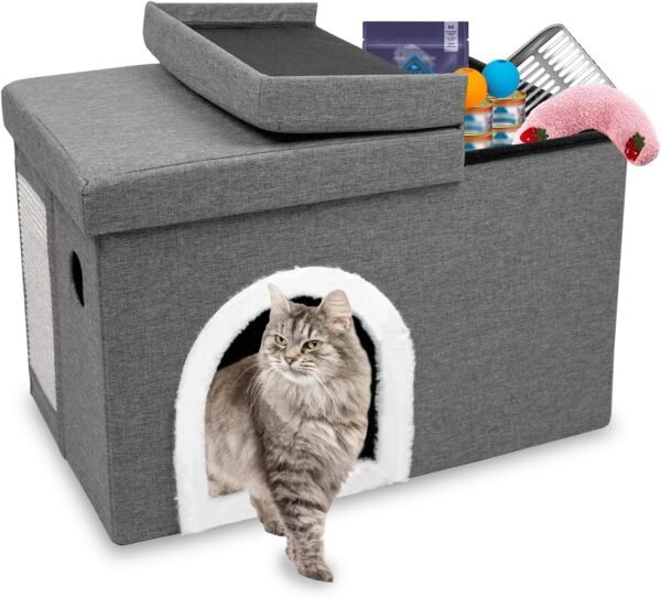 collapsible cat cube