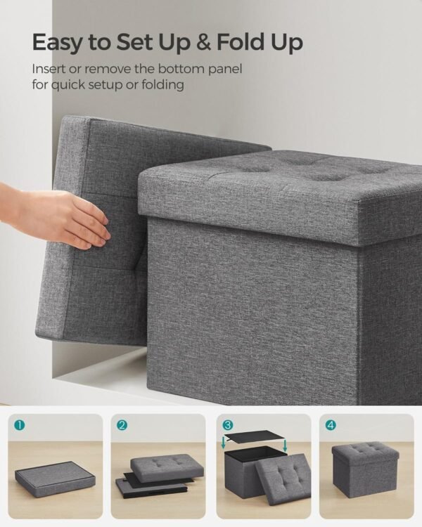 foldable ottoman