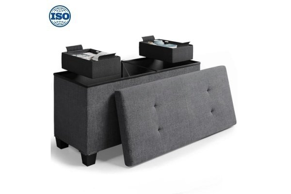 foldable storage bench