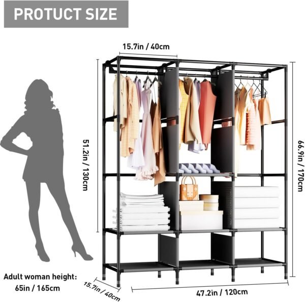 foldable wardrobe closet