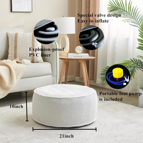 foot pouf ottoman