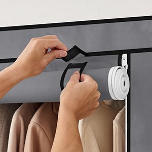 how to assemble portable wardrobe