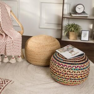 how to make a pouf ottoman