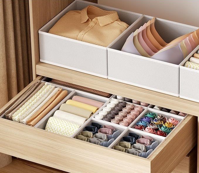 how to organize underwear drawer