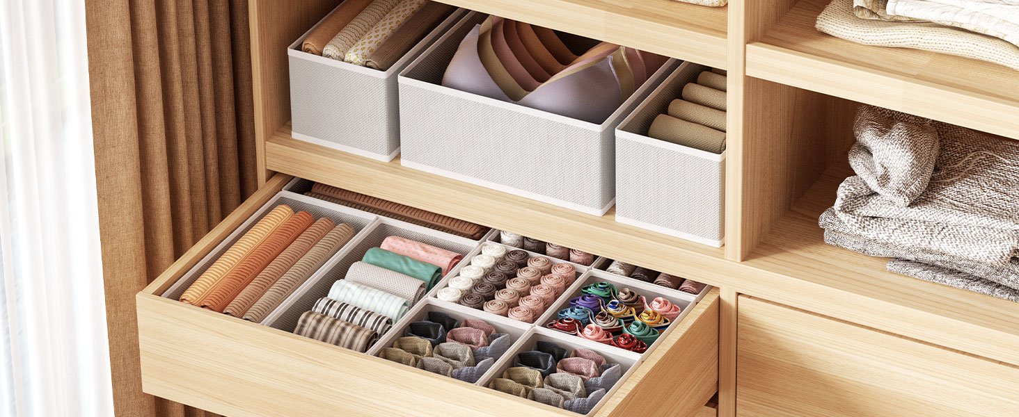 how to organize underwear drawer