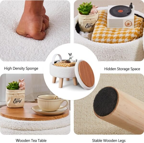 round foot stool