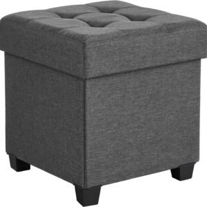 upholstered cube ottoman