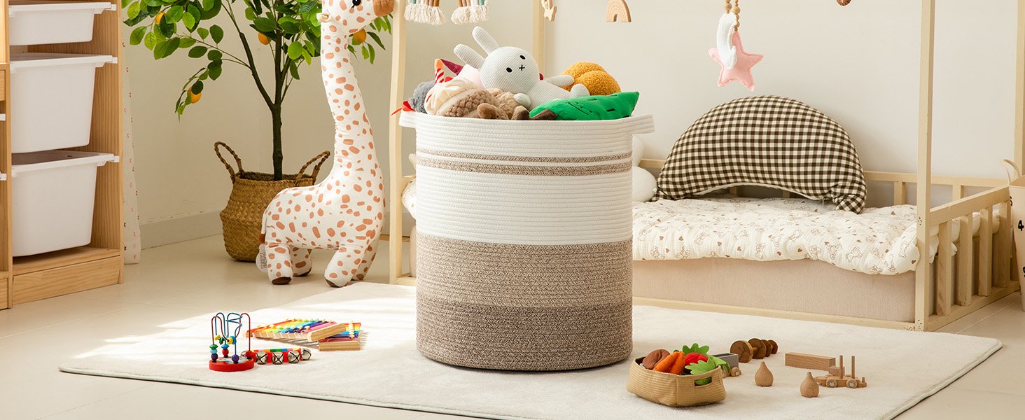 how to make a rope laundry basket