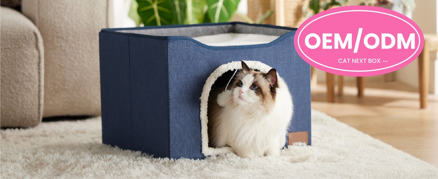 how to make cat nesting box