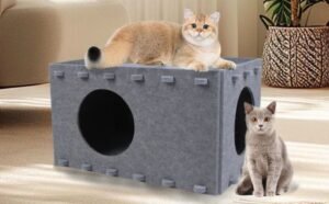 how to make cat nesting box