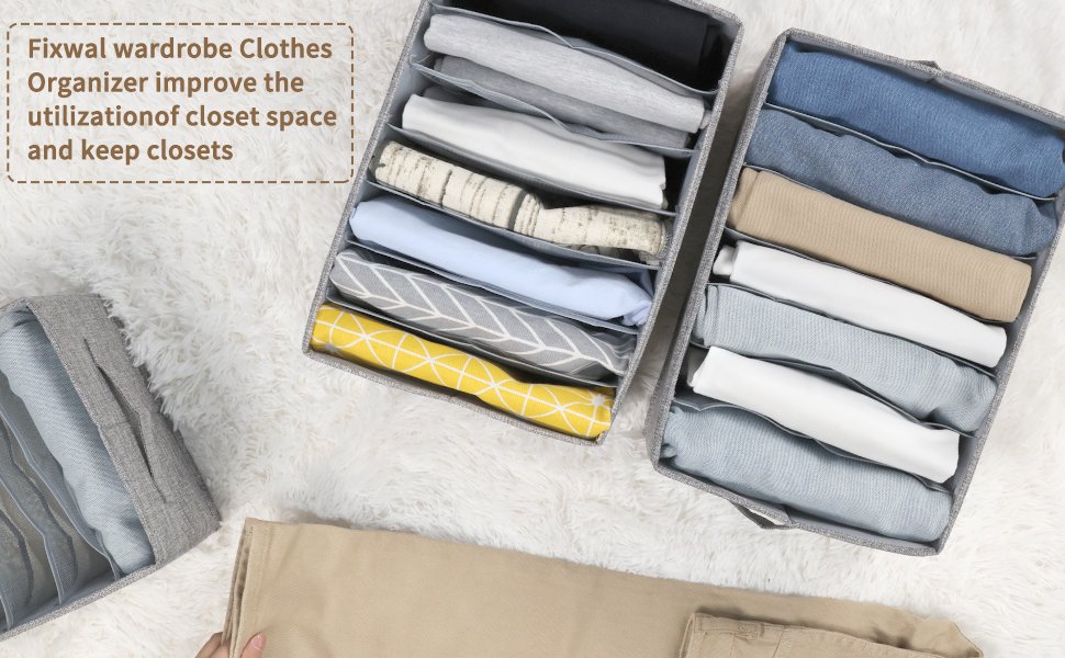 how to organize clothes in closet