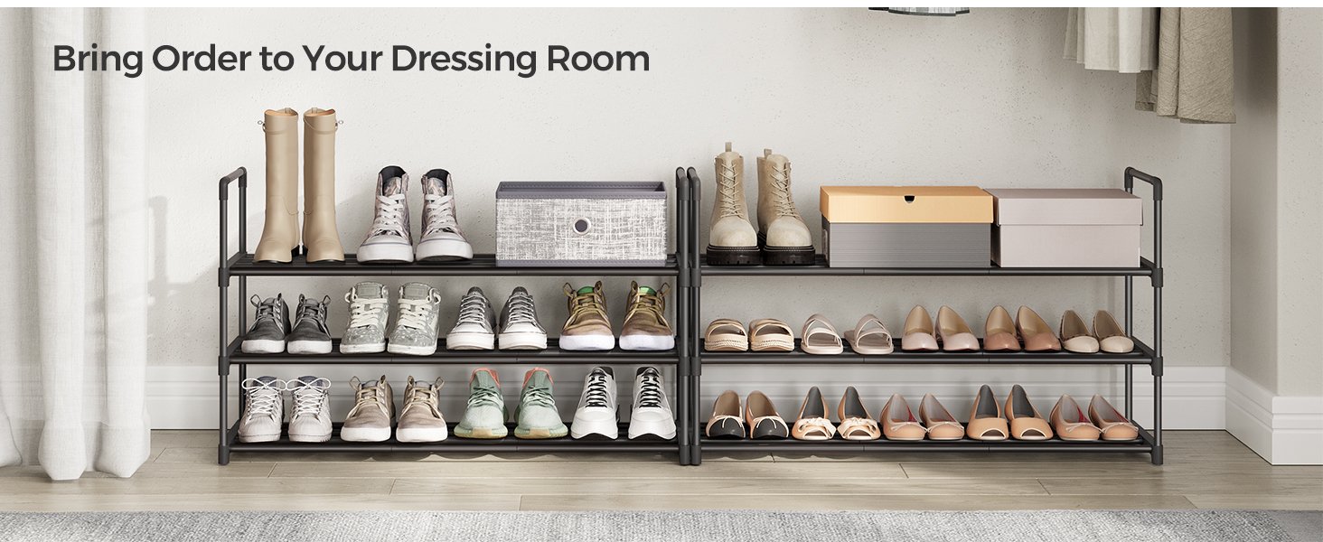 how to organize your shoes