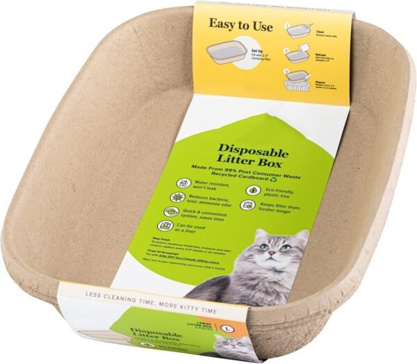 disposable cat litter box