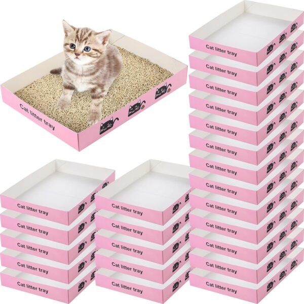 disposable cat litter trays