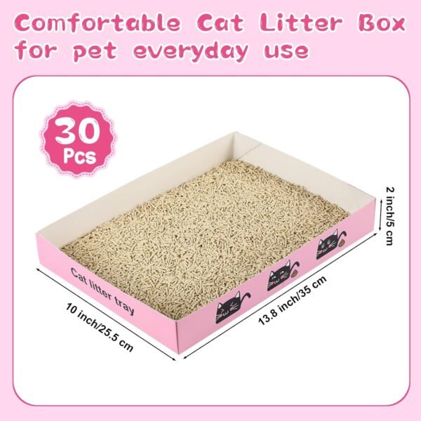 disposable cat litter trays