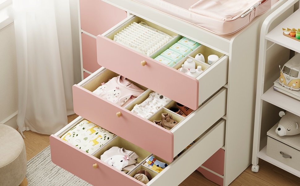 how to organize baby clothes