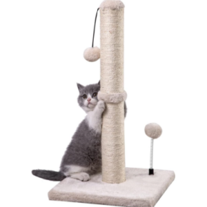 cute cat scratching post