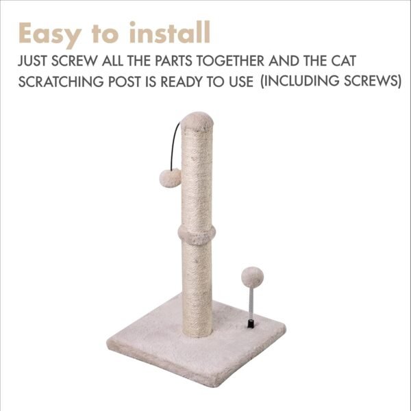 cute cat scratching post