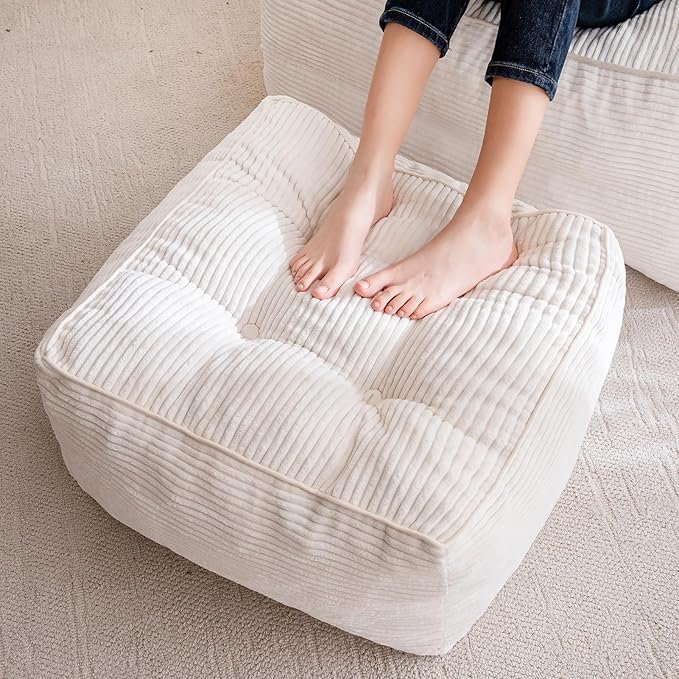 how do you make a pouf ottoman