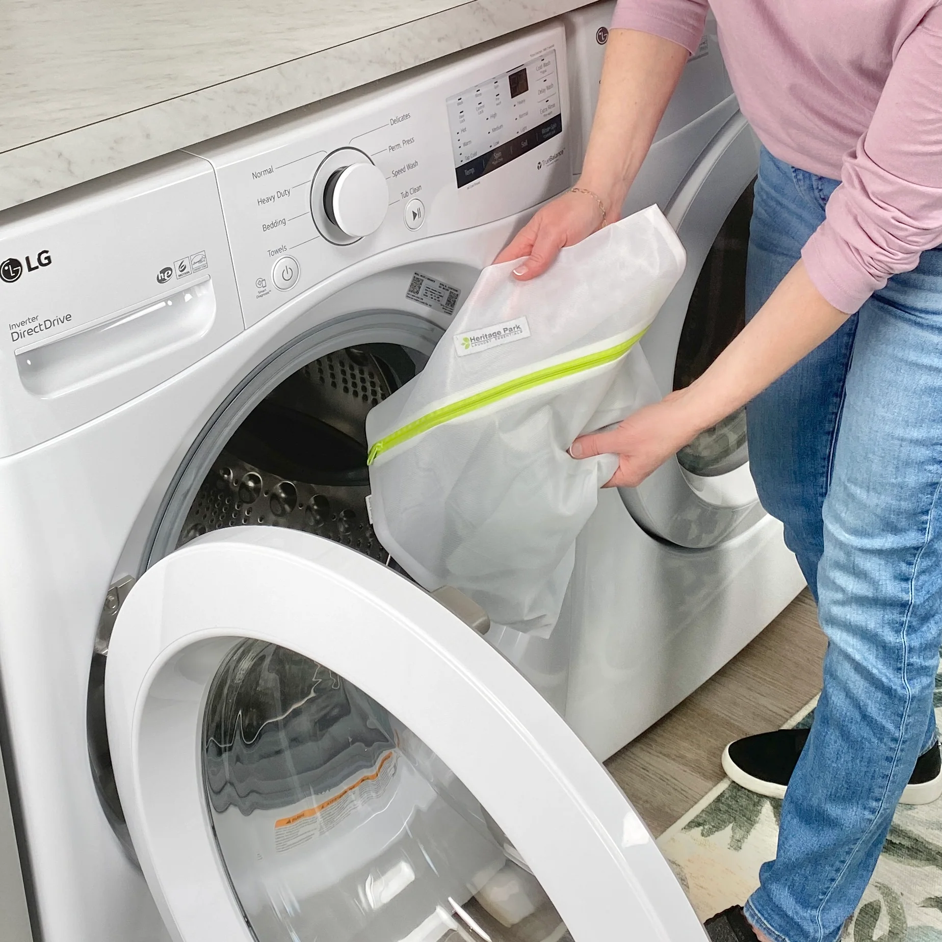 can you put mesh laundry bags in the dryer