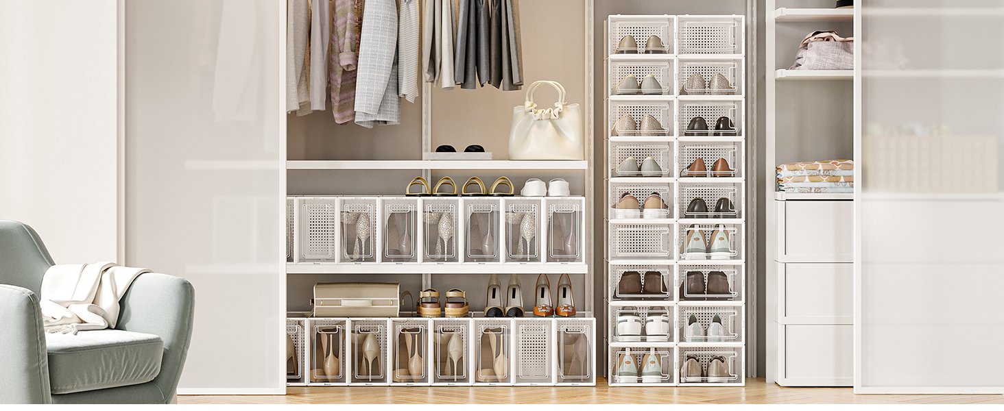 how to organize shoes