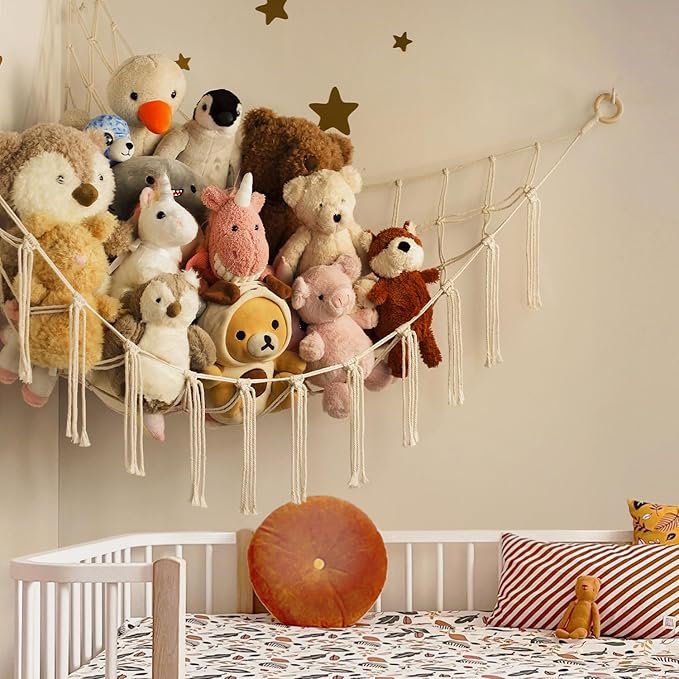 vertical stuffed animal storage